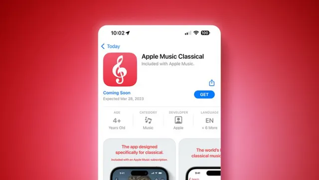 苹果古典音乐软件已上架 预计将于3月28日推出