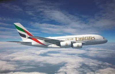 阿联酋航空A380旗舰客机重返北京