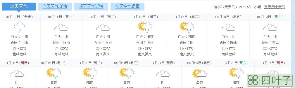 广西未来几天天气预报广西未来几天天气预报情况