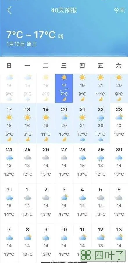 北京未来40天天气预报最新消息北京未来30天查询